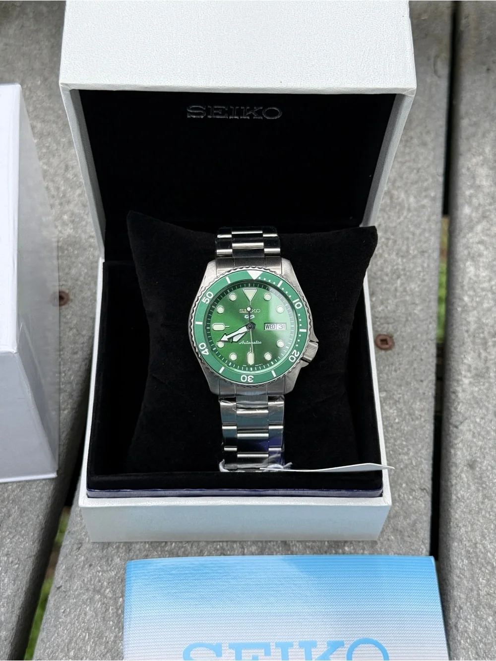 Seiko Men's Automatic 5 Sport Stainless Steel Bracelet Watch 42.5mm
